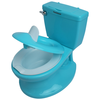 Solid Plastic Baby Potty Training Seat White Blue Pink EN-71 Certified