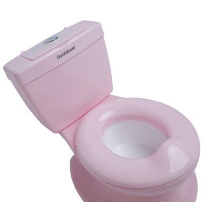 Eco Friendly Pink Baby Potty Training Toilet with Custom Logo for Hotels