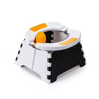 18kg White Orange Grey Animal Pattern Baby Potty Toilet with Customized Logo
