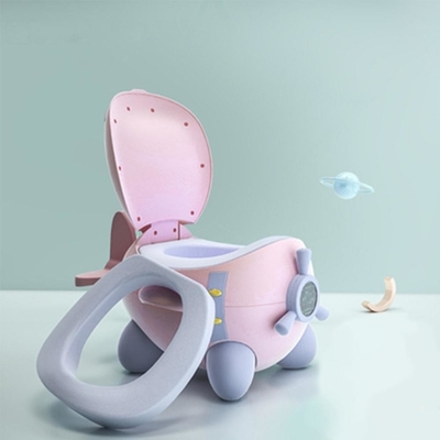 Customized Airplane Cartoon Baby Training Potty with EN71 Test Certificate