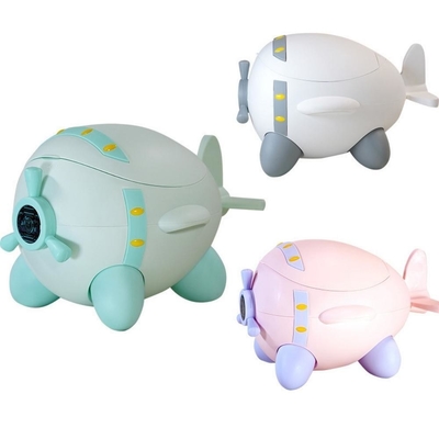 Cartoon Airplane Shape Baby Potty Training Toilet with Custom Logo for EN71 Testing