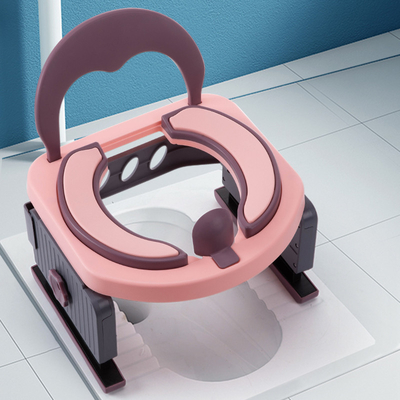 Ocean Blue Oriental Cherry Baby Potty Seat with Customized Logo