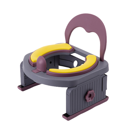 Black Kids Portable Baby Potty Training Toilet for Outdoor Camping Car Travelling