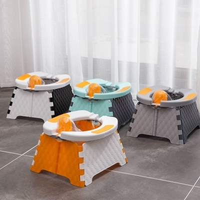 Whimsical Animal Pattern Baby Toilet Potty PP TPE Customizable Colors
