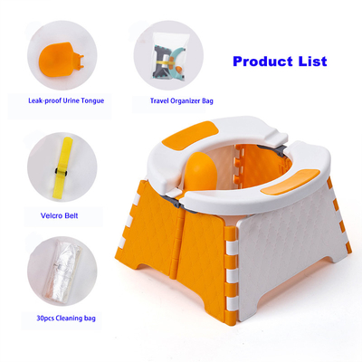 Whimsical Animal Pattern Baby Toilet Potty PP TPE Customizable Colors