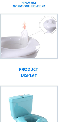 Eco friendly Character Pattern Baby Potty Training Ladder EN-71 Certified Multi Color
