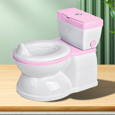 Grey Pink Blue EN71 Test Certified Baby Training Potty Toilet Kit with Custom Logo