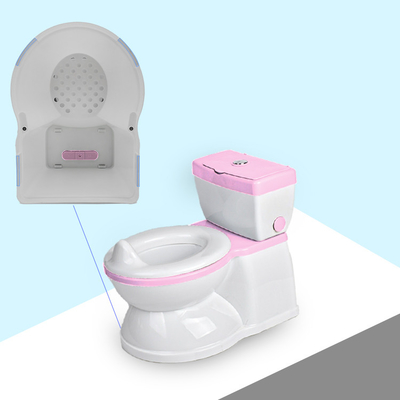 Grey Pink Blue EN71 Test Certified Baby Training Potty Toilet Kit with Custom Logo