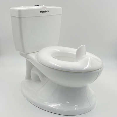 Eco Friendly Plastic Baby Potty Toilet with Custom Logo Simulation Design EN-71 Certified Lightweight