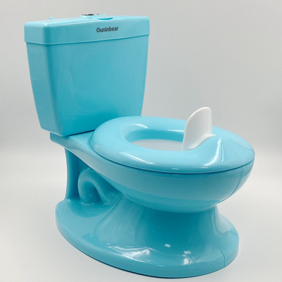 Eco Friendly Plastic Baby Potty Toilet with Custom Logo Simulation Design EN-71 Certified Lightweight