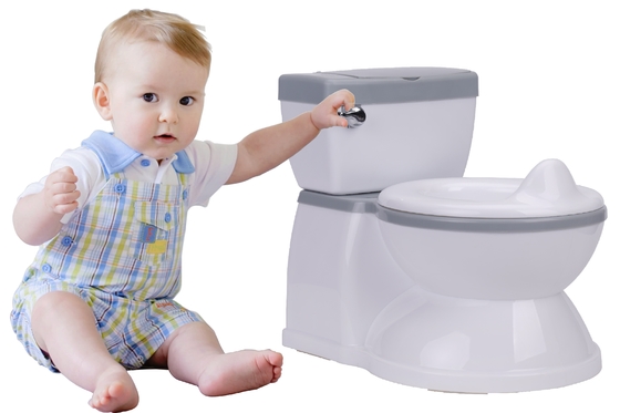 Eco Friendly Kids Potty With Customized Logo Toilet Trainer For Toddlers in Blue/Pink/White