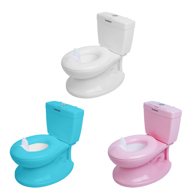 Eco Friendly Kids Potty With Customized Logo Toilet Trainer For Toddlers in Blue/Pink/White