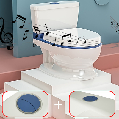 Eco Friendly Baby Training Potty with Music Customizable Logo 1.4KG for Children 18 Months to 6 Years