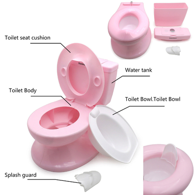 Real Kids Toilets Baby Potty Toilet For Training in Pink/White/Blue