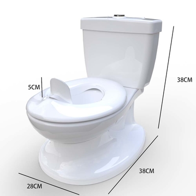 Eco Friendly Blue Pink White Print Kids Potty Toilet Trainer with Customized Packing and Logo
