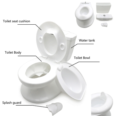 Eco Friendly Blue Pink White Print Kids Potty Toilet Trainer with Customized Packing and Logo