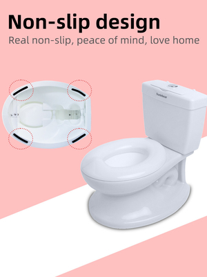 Eco Friendly Blue Pink White Print Kids Potty Toilet Trainer with Customized Packing and Logo