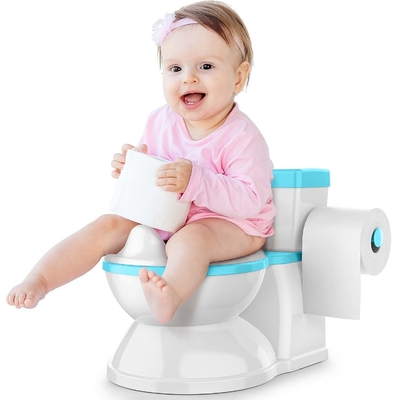Grey/Pink/Blue Print Eco Friendly Baby Potty Toilet Trainer for Children