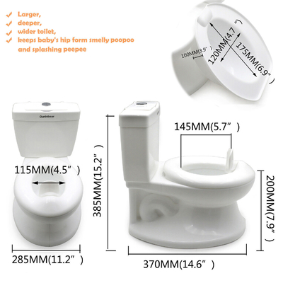 Eco Friendly Plastic 3 Colors Baby Potty Training Seat Home And Outdoor Use With Custom Logo
