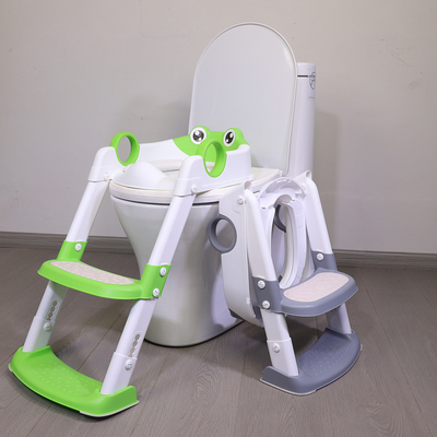 Soft Cushion Baby Potty Training Toilet Seat With Step Stool Ladder Eco-Friendly Design