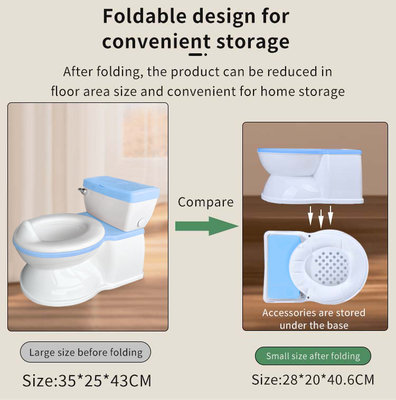 Babyhood Potty Plastic Baby Potty Chair Eco Friendly Plastic BEAR OEM Customized Logo