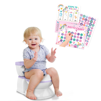 Graffiti Sticker Potty Training Chart Colorful For Young Children Boy Girl