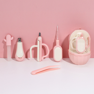 Cactus Shape Baby Nail Care Set Newborn Special Anti Pinch Meat Baby Scissors Safety Nail Clippers Children's Products